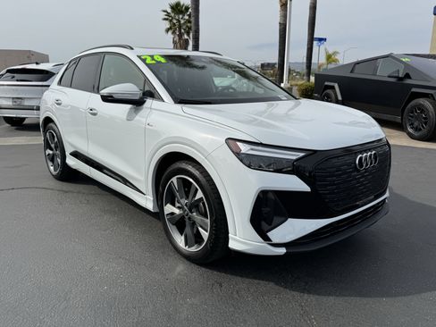 Used 2024 Audi Q4 e-tron Premium w/ Convenience Package AWD/4WD image 2