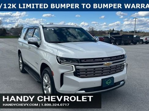 Certified 2021 Chevrolet Tahoe Premier w/ Premium Package AWD/4WD image 1