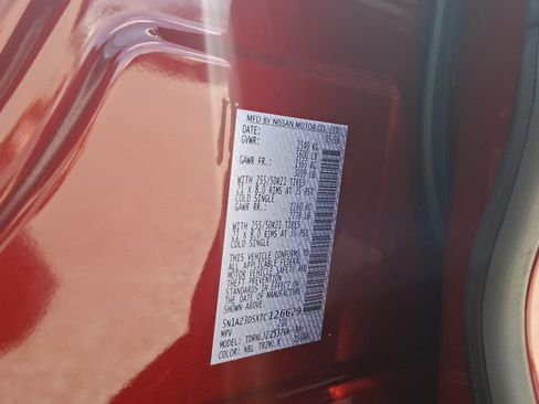 New 2026 Nissan Murano Platinum w/ Cargo Package AWD/4WD image 18