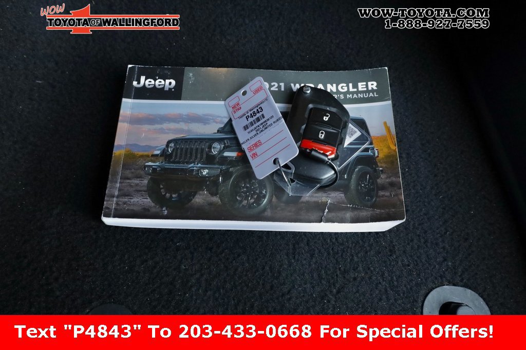 Used 2021 Jeep Wrangler Unlimited Rubicon AWD/4WD image 42