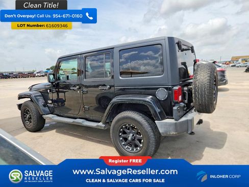 Used 2015 Jeep Wrangler Unlimited Sahara w/ Max Tow Package AWD/4WD image 3