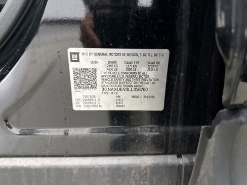 Used 2020 Chevrolet Equinox LT AWD/4WD image 11