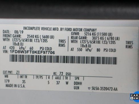 Used 2019 Ford F350 XLT AWD/4WD image 45
