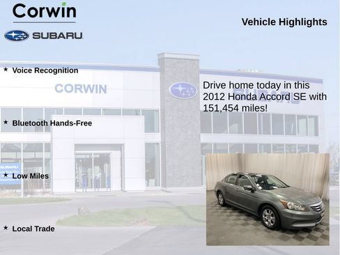 Used 2012 Honda Accord SE image 6