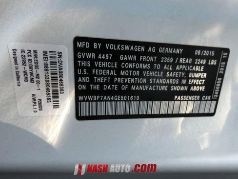 Used 2016 Volkswagen CC R-Line FWD image 70