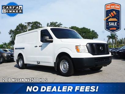Used 2018 Nissan NV 2500 S