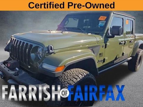 Certified 2021 Jeep Gladiator Sport AWD/4WD image 1