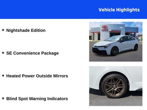 Used 2024 Toyota Corolla Sedan w/ SE Convenience Package FWD image 4