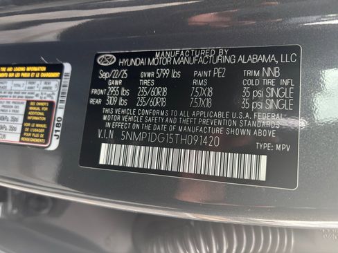 New 2026 Hyundai Santa Fe SE AWD/4WD image 29