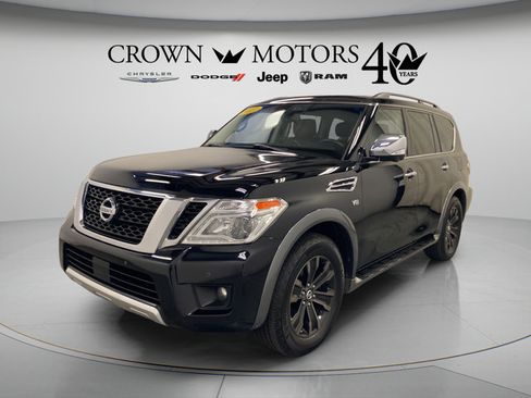 Used 2017 Nissan Armada Platinum w/ Captain Seat Package AWD/4WD image 11