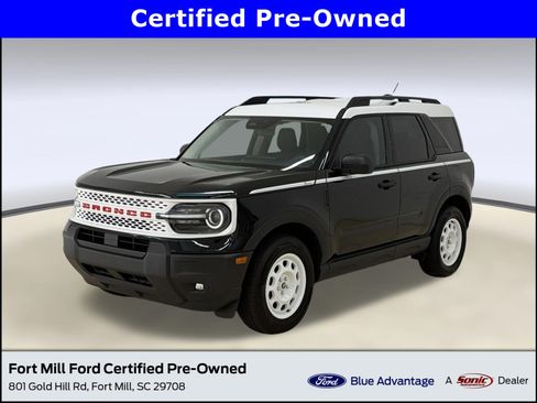 Certified 2025 Ford Bronco Sport Heritage w/ Convenience Package AWD/4WD image 1