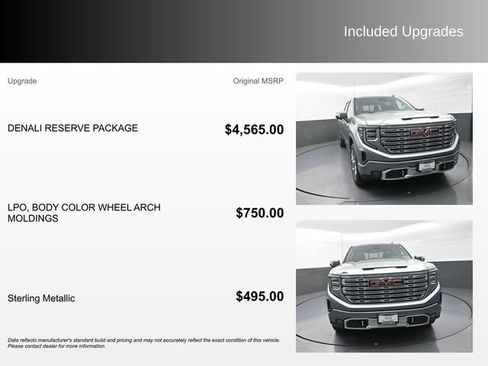 Used 2025 GMC Sierra 1500 Denali w/ Denali Reserve Package AWD/4WD image 4