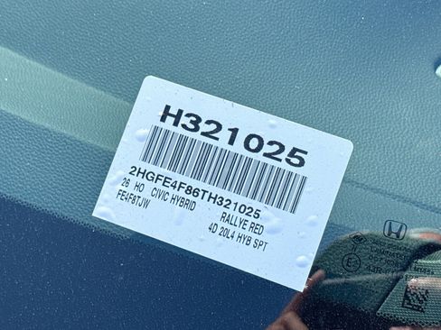 Certified 2026 Honda Civic Sport image 27