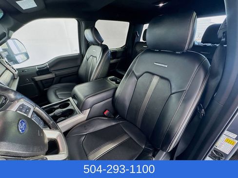 Used 2021 Ford F450 Platinum w/ Camper Package AWD/4WD image 23