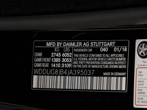 Used 2018 Mercedes-Benz S 63 AMG S 4MATIC Sedan image 89