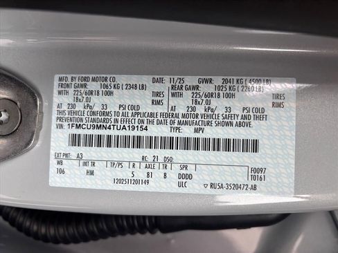 New 2026 Ford Escape ST-Line w/ Tech Pack #1 AWD/4WD image 30
