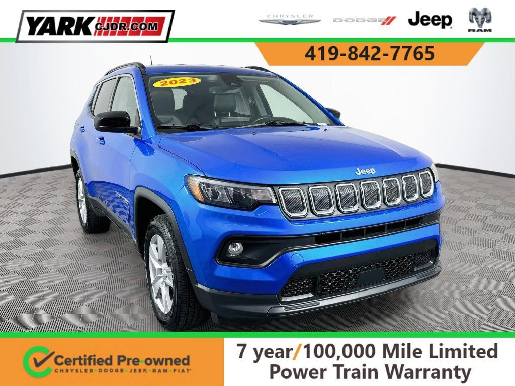 Certified 2022 Jeep Compass Latitude w/ Convenience Group AWD/4WD 360° Tour
