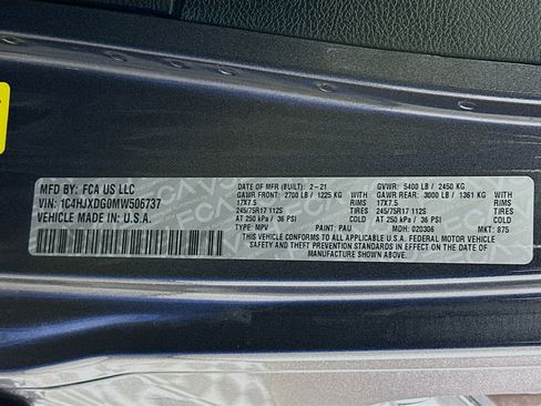 Used 2021 Jeep Wrangler Sport S image 12