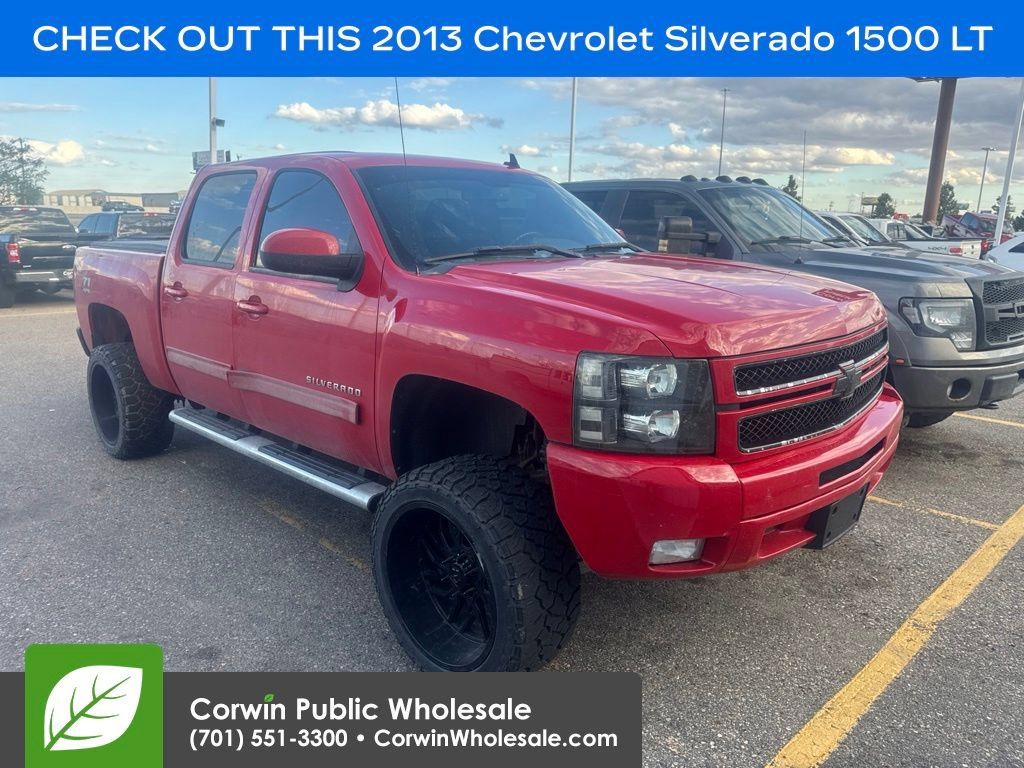 Used 2013 Chevrolet Silverado 1500 LT w/ Z71 Appearance Package AWD/4WD image 1