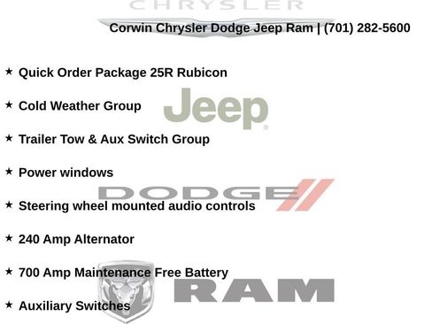 Certified 2023 Jeep Wrangler Unlimited Rubicon w/ Cold Weather Group image 16