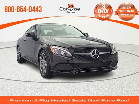 Used 2017 Mercedes-Benz C 300 4MATIC Coupe w/ Premium 2 Package image 1