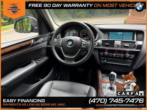 Used 2016 BMW X3 xDrive28i w/ Premium Package AWD/4WD image 30