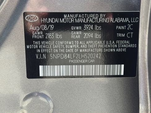 Used 2020 Hyundai Elantra SEL w/ Cargo Package (C1) FWD image 33