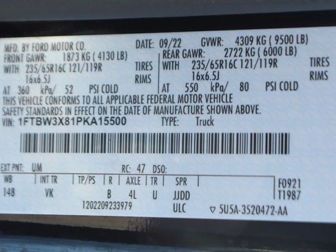 Used 2023 Ford Transit 350 148 High Roof Extended RWD image 41