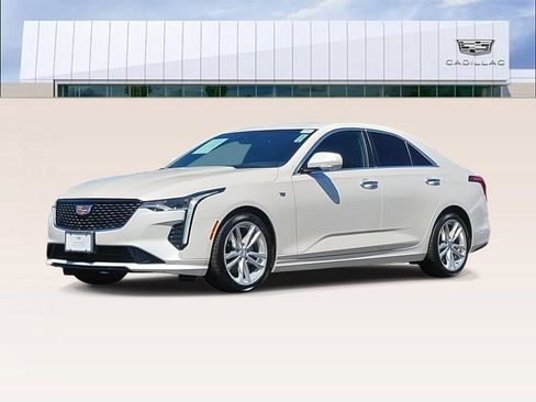 Certified 2023 Cadillac CT4 Luxury w/ Sun And Sound Package RWD image 1