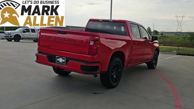 Used 2022 Chevrolet Silverado 1500 Custom w/ LPO, Dark Essentials Package AWD/4WD image 8