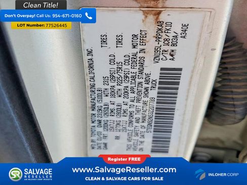 Used 2003 Toyota Tacoma PreRunner image 16