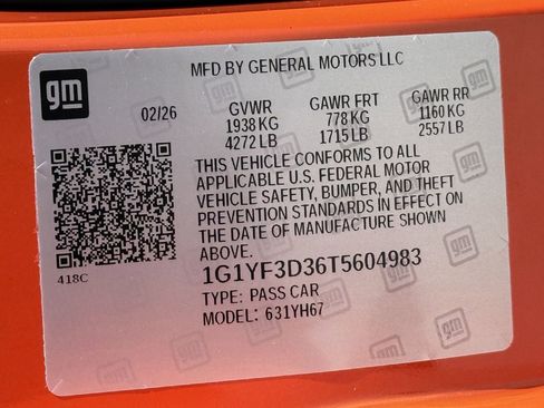 New 2026 Chevrolet Corvette Z06 image 22