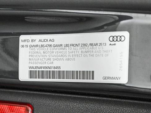 Used 2019 Audi A4 2.0T Premium Plus w/ Premium Plus Package image 25