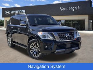 Used 2019 Nissan Armada Platinum w/ Captain's Chairs Package video 1