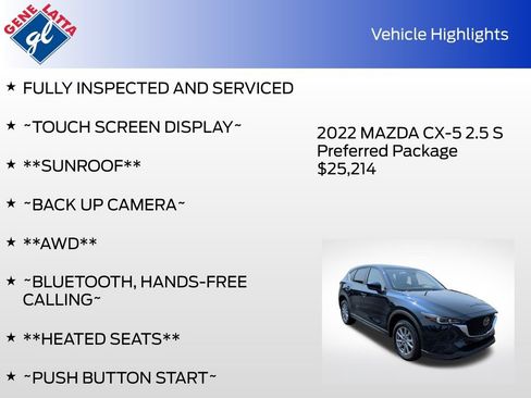 Used 2022 MAZDA CX-5 AWD 2.5 S image 33