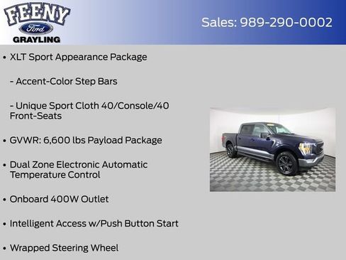 Certified 2023 Ford F150 XLT w/ Equipment Group 302A High AWD/4WD image 25