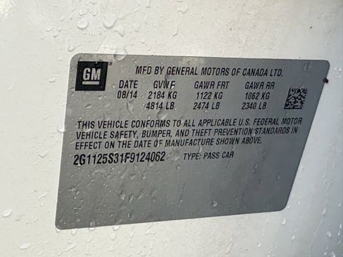 Used 2015 Chevrolet Impala LT w/ Convenience Package image 16