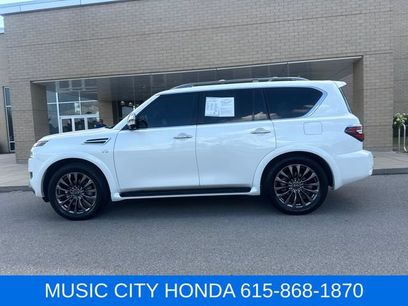 Used 2021 Nissan Armada Platinum w/ Captain's Chairs Package