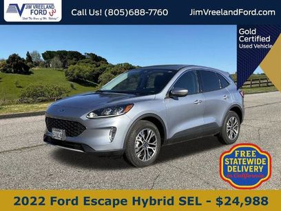 Certified 2022 Ford Escape SEL w/ Technology Package