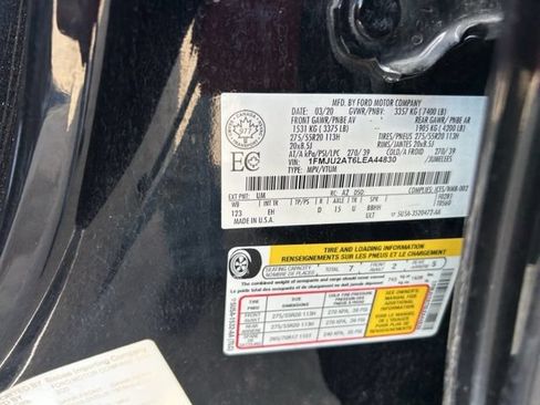 Certified 2020 Ford Expedition Limited AWD/4WD image 29