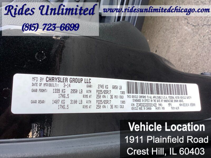 Used 2014 Dodge Grand Caravan R/T w/ Safety Sphere Group FWD image 8