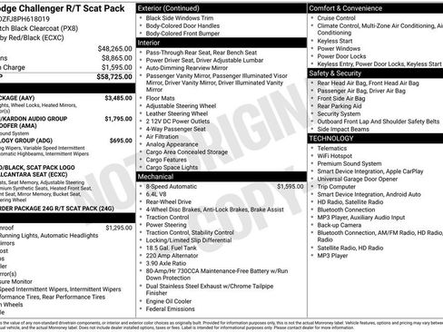 Used 2023 Dodge Challenger R/T Scat Pack w/ Plus Package RWD image 42