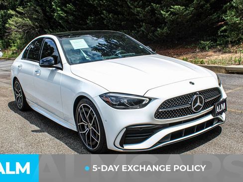Used 2022 Mercedes-Benz C 300 Sedan w/ AMG Line w/ Night Package image 4