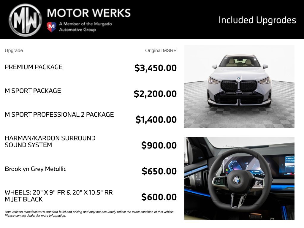 Used 2026 BMW X3 xDrive30i w/ Premium Package AWD/4WD image 4
