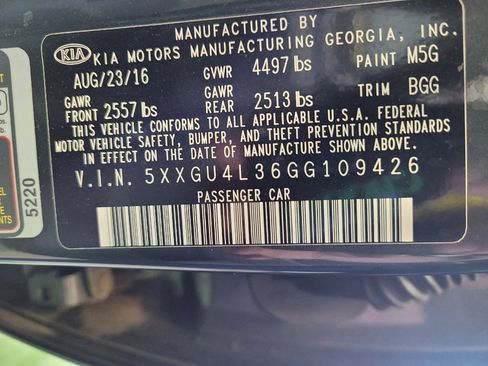 Used 2016 Kia Optima EX w/ Premium Package FWD image 33