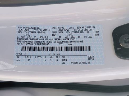New 2026 Ford F350 XL AWD/4WD image 14