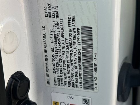 Used 2021 Honda Pilot EX-L image 36