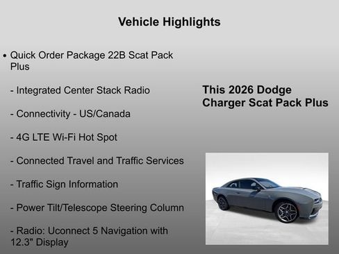 New 2026 Dodge Charger Scat Pack AWD/4WD image 30