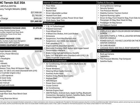 Used 2018 GMC Terrain SLE w/ Driver Convenience Package FWD image 27