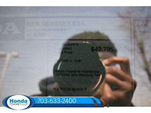 New 2026 Honda Odyssey EX-L image 39